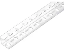 Conceptor Winkelprofil gelocht verzinkt 25x25x1 mm, 1m silber