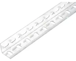 Conceptor Winkelprofil gelocht verzinkt 35x35x1 mm, 1m silber