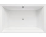 Hornbach Rechteckbadewanne Ottofond Space 705501 190x120 cm weiß