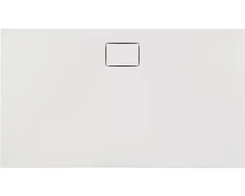Extraflache Rechteck-Duschwanne Ottofond Pearl 120x80x4 cm weiß