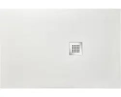 Extraflache Rechteck-Duschwanne Ottofond Strato 140x80x2,8 cm weiß