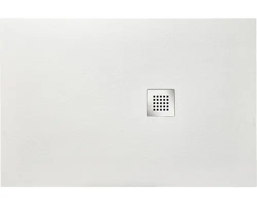 Extraflache Rechteck-Duschwanne Ottofond Strato 140x80x2,8 cm weiß