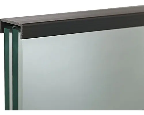 Abdeckprofil gerade Pertura alu L: 2000 mm