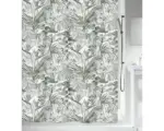 Hornbach Duschvorhang Spirella Tropic 180x200 cm grün