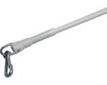 Hornbach Wendestab aus Aluminium 125 cm weiß