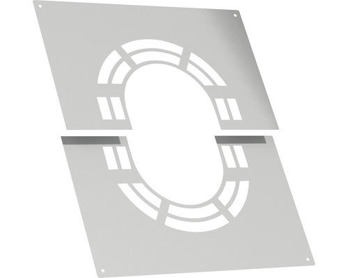 Deckenblende Jeremias DW-FU 31-45° 2tlg mit Hinterlüftung 130mm