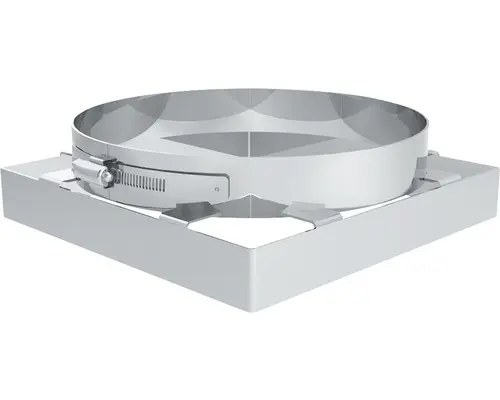 Fixierschelle Jeremias Furado F im Schacht für DW-Eco Ø160mm