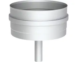 Kondensatschale Jeremias Furado F mit Ablauf unten EW Ø 180mm