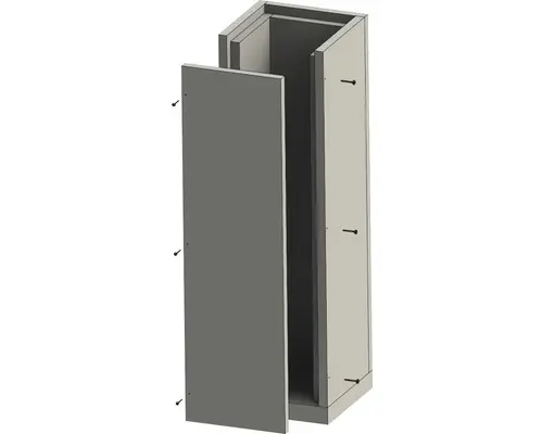 Grundelement Jeremias Furado F 1000mm lose/verschraubt I19x19cm A29x29cm