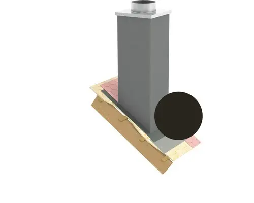 Stülpkopf Jeremias Furado F 150cm lackiert RAL 4798 Innenmaß 19x19cm Außenmaß 29x29cm