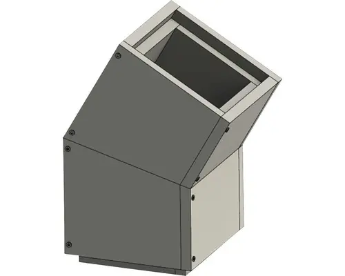 Winkel Jeremias Furado F 30° mit Innenmaß 19x19cm Außenmaß 29x29cm