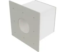 Anschlussplatte Jeremias Lux-Nova mit Ausschnitt für Ø130mm