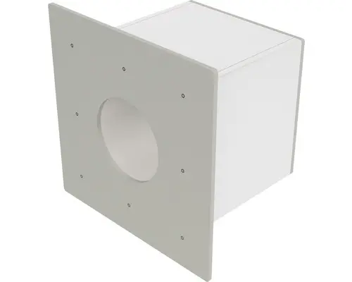 Anschlussplatte Jeremias Lux-Nova mit Ausschnitt für Ø130mm