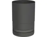 Hornbach Pellet-Ofenrohranschluss Jeremias Pellet-Line Ø 80 mm schwarz mit Einzug