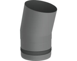 Pellet-Ofenrohr-Bogen Jeremias Pellet-Line 15° Ø 80 mm grau