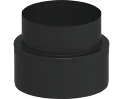 Übergang Jeremias Iso-Line Ofen auf Iso-Line Ø 150 mm schwarz