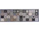 Hornbach Schmutzfangläufer Cook&Wash Patchwork tiles grey 50x150 cm