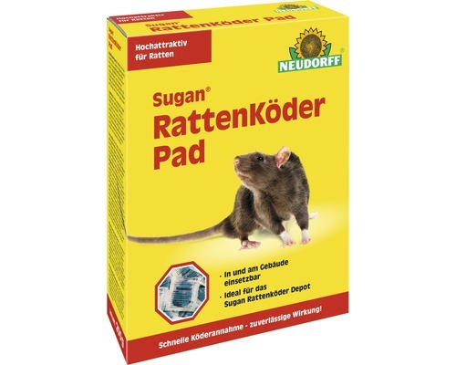 Rattenköder Pad Neudorff Sugan 200 g