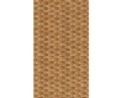 Anti-Rutsch-Matte Rattan braun 65 cm breit