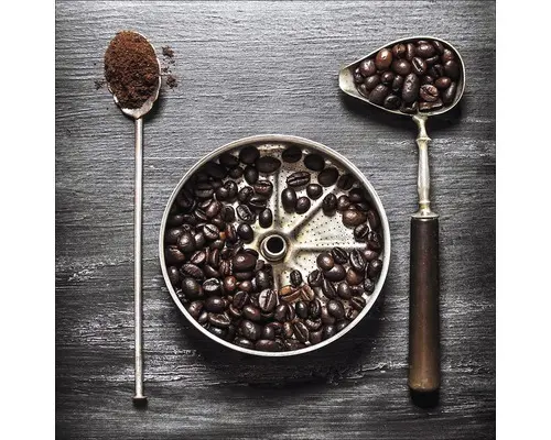 Glasbild Café IV 20x20 cm GLA1952