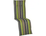 Hornbach Auflage für Relaxliege beo® 168 x 47 cm gestreift grün/braun