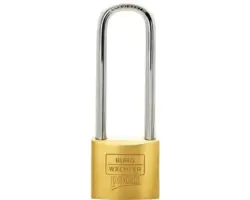 Vorhängeschloss Burg Wächter Profi 116HB 60 110 60 mm Messing
