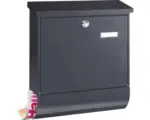Hornbach Briefkasten-Set Burg Wächter Set Vario 86720 ANT anthrazit