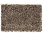 Hornbach Teppichboden Shag Yeti dunkelbeige 400 cm breit (Meterware)