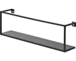 Hornbach Dolle Regale schwarz 120 x 400 x 80 mm Tragkraft 15 kg