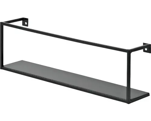 Dolle Regale schwarz 120 x 400 x 80 mm Tragkraft 15 kg