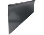 Hornbach Seitenabschlussprofil 180 x 26,5mm 190cm RAL 9007