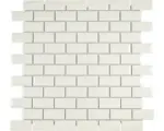 Hornbach Keramikmosaik Brick Bond Diamond 30,0x30,0 cm elfenbein