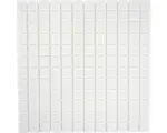 Hornbach Glasmosaik Crystal CM 4SE30 30,0x30,0 cm weiß