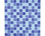 Hornbach Glasmosaik Crystal CM 4SE3M 30,0x30,0 cm blau