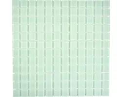 Glasmosaik Crystal CM 4SE73 30,0x30,0 cm hellgrün