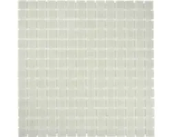 Glasmosaik GMA26 Uni 30,5x30,5 cm hellgrau