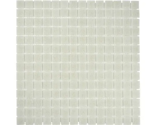 Glasmosaik GMA26 Uni 30,5x30,5 cm hellgrau