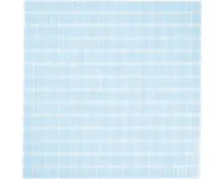 Glasmosaik GMA33 Uni 30,5x30,5 cm lichtblau