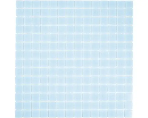 Glasmosaik GMA33 Uni 30,5x30,5 cm lichtblau