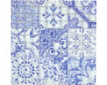 Hornbach Glasmosaik Crystal XCM 8OP33 30,0x30,0 cm weiß blau