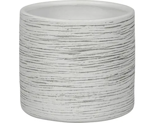 Übertopf Le Havre ø 20 H 18 cm weiss