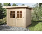 Hornbach Gartenhaus weka Argosa 179 mit Fußboden 235 x 241 cm natur