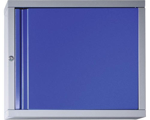 Hängeschrank Industrial 590 x 438 x 299 mm 1 Tür 1 Einlegeboden grau/blau