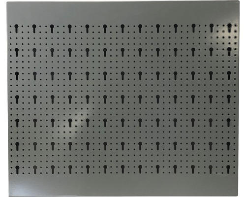 Lochwand Industrial LW1 SL Schlüsselloch 590 x 550 x 30 mm grau 22 Löcher