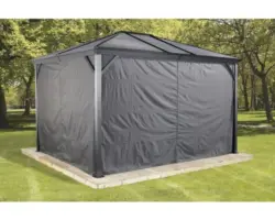 Vorhangset SOJAG Pavillon Ventura 10x14 anthrazit