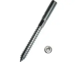 Stockschraube verzinkt, 8 x 80 mm, 50 Stück