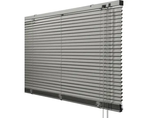 Soluna Alu-Jalousie 40 x 170 cm grau, mit 20% mehr Lamellen zur besseren Verdunkelung