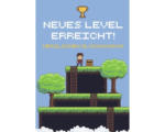 Hornbach Postkarte Neues Level erreicht ! Herzlichen Glückwunsch 10,5x14,8 cm