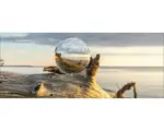 Hornbach Glasbild Drop On Wood 30x80 cm