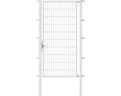 Stabgitter-Einzeltor ALBERTS Flexo 100 x 200 cm inkl. Pfosten 6 x 6 cm feuerverzinkt